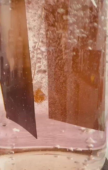Process using 24k gold 